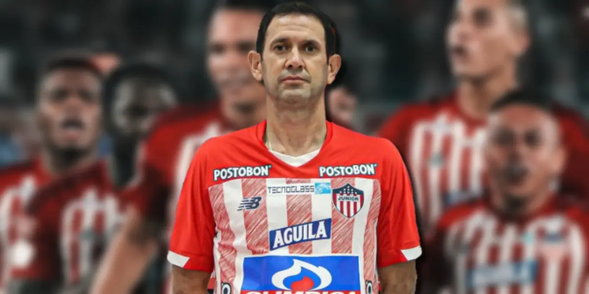 Arturo Reyes, DT de Junior de Barranquilla.