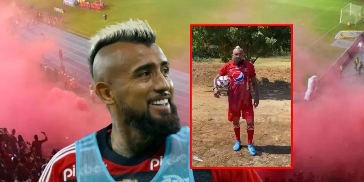 Arturo Vidal, jugador chileno.