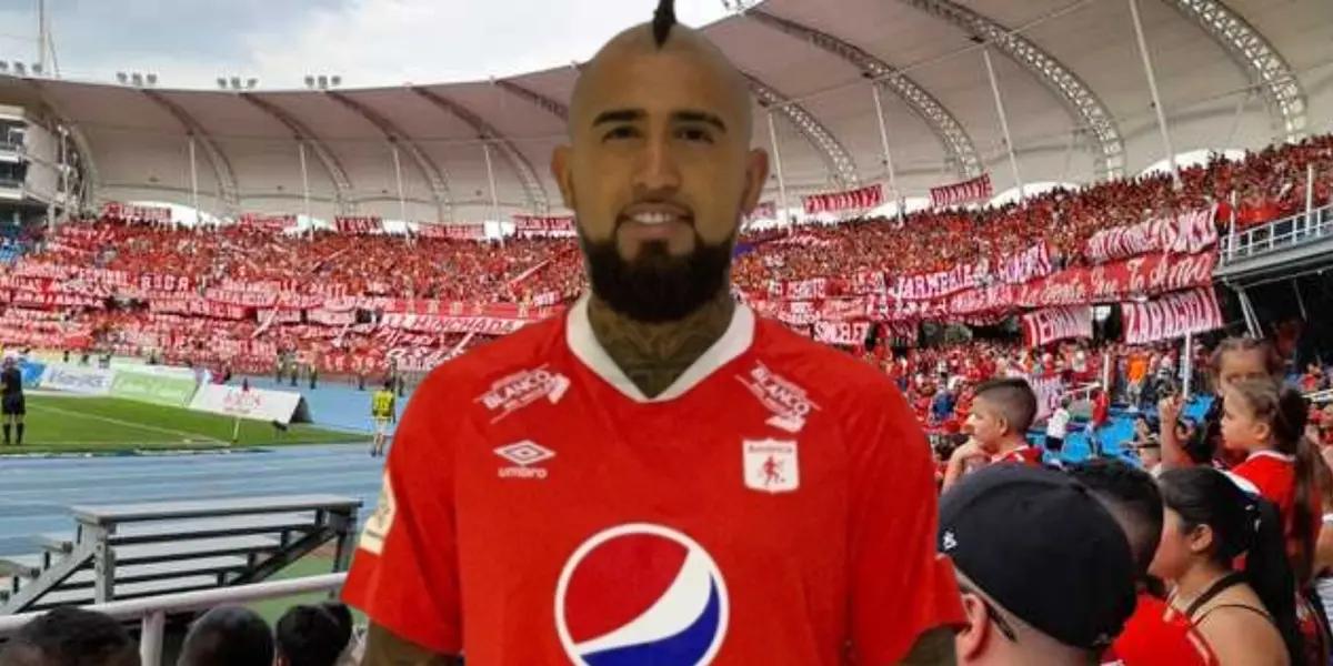 Arturo Vidal. volante chileno.