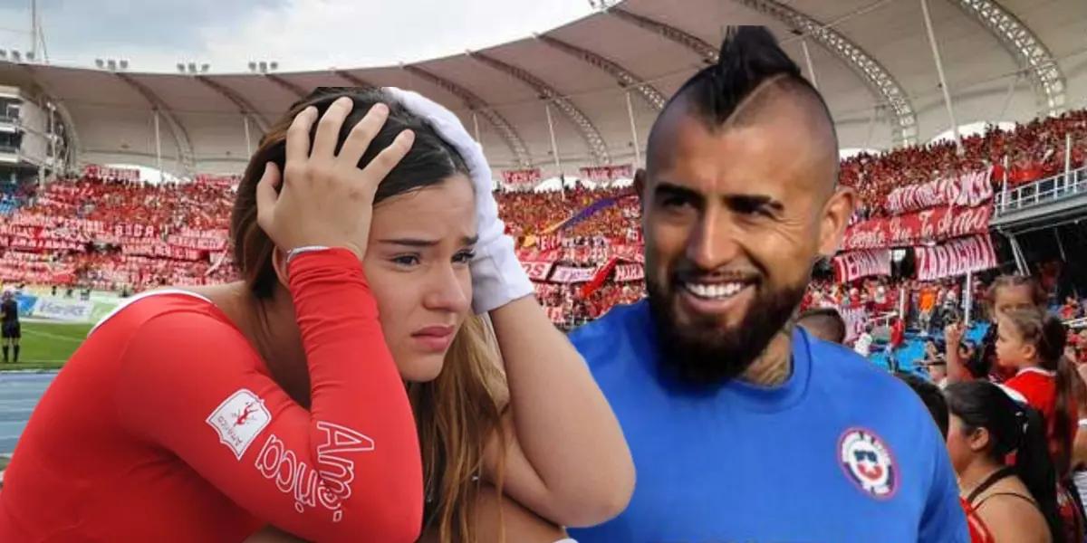 Arturo Vidal, volante chileno.