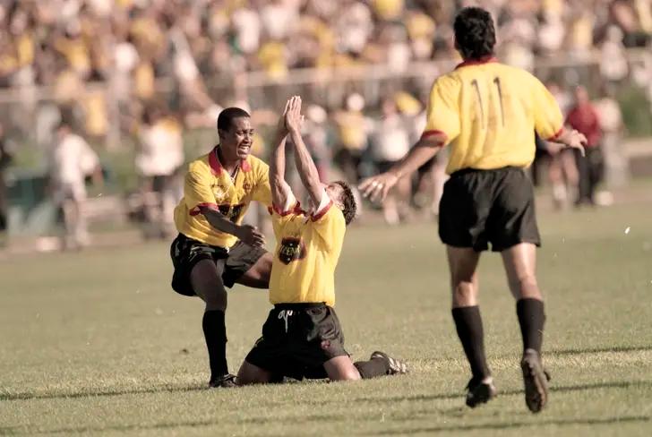 Anthony de Ávila en la Copa Libertadores de 1998 Foto: El Universo