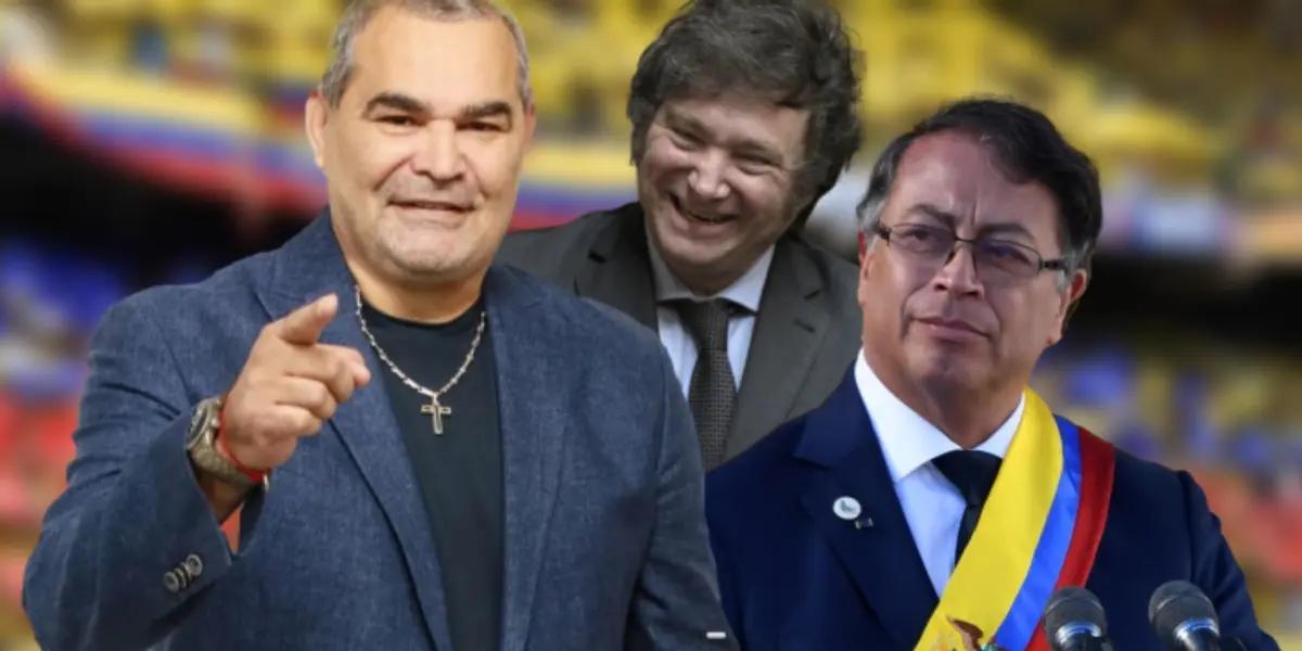 Chilavert, Milei y Petro