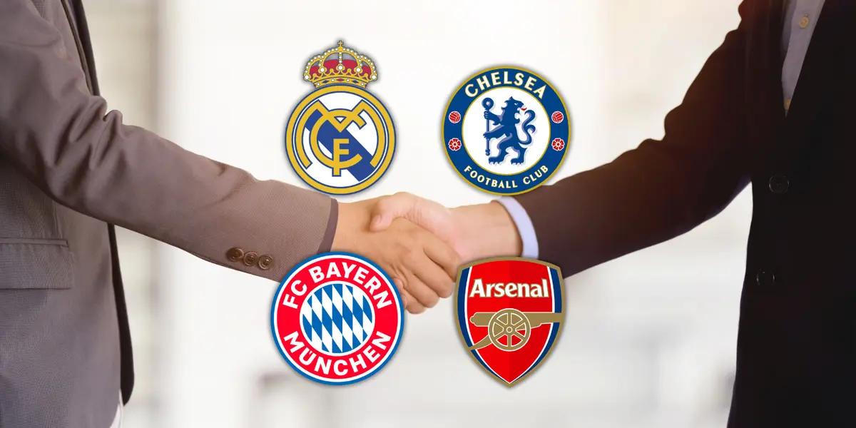 Clubes de Europa Foto: Pexels y Escudoteca