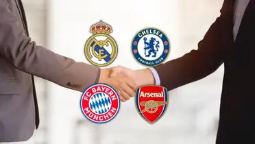 Clubes de Europa Foto: Pexels y Escudoteca