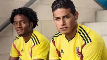 Cuadrado y James. FOTO: Adidas Oficial.