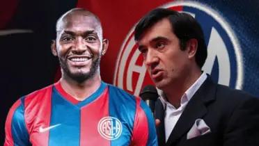 El club ibaguereño ha trazado un pacto con San Lorenzo de Argentina por este delantero. FOTOS TOMADAS DE LA IZQUIERDA DIARIO, OLÉ E INFOBAE