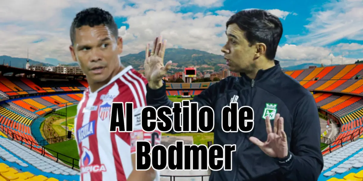El delantero habló después de la derrota. Fondo tomado de Telemedellín, de Bacca de Transfermarkt y de Bodmer de El Colombiano.