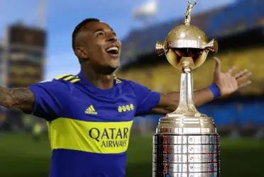 El pase del futbolista colombiano aún pertenece al club argentino.