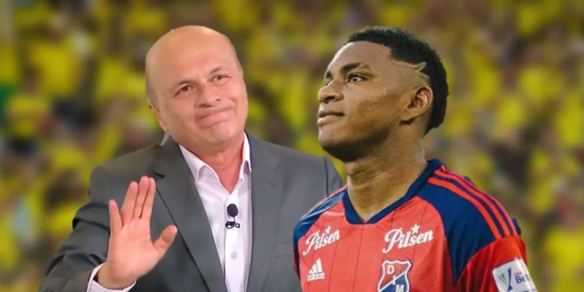 El periodista ha ignorado por completo el buen momento de un delantero colombiano.