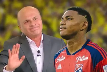 El periodista ha ignorado por completo el buen momento de un delantero colombiano.