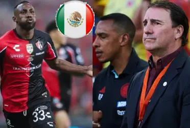 Este delantero ha sido seducido por el seleccionado mexicano porque en Colombia no lo han tenido en cuenta.