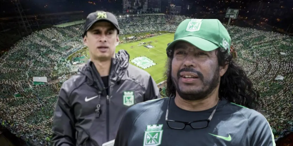 Habló del debut del ‘Verde’ en Libertadores. Foto de fondo tomada de El Colombiano, de Bodmer de Infobae y de Higuita de Futbolred.