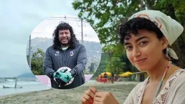 Higuita y Sofía Petro. Foto: redes de Higuita y Sofía Petro. 