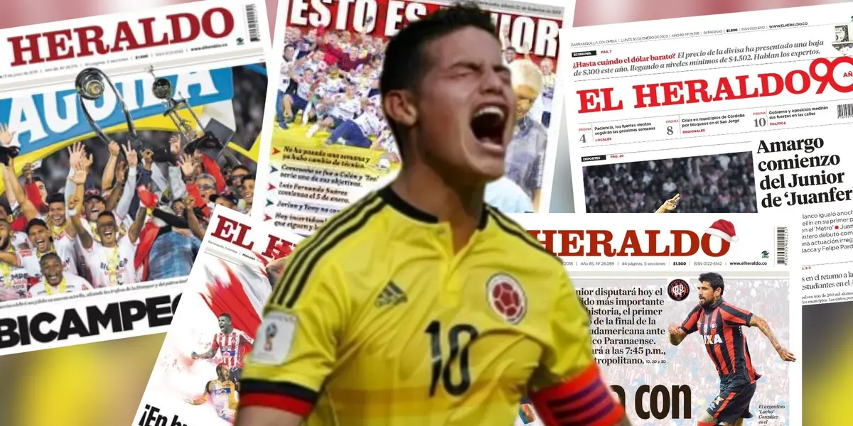 James Rodríguez ha sido rumor sobre su posible fichaje con el reciente campeón de Colombia.