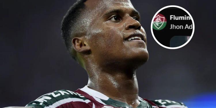 Tras su partidazo en el clásico carioca, el anuncio del Fluminense para Jhon Arias