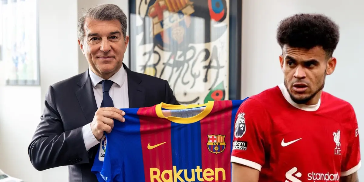 Joan Laporta con la camiseta del FC Barcelona