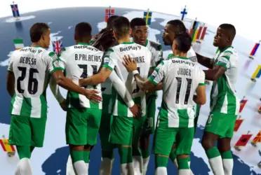 Jugadores de Atlético Nacional.