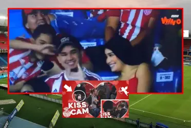 La ‘kiss cam’ de Win Sports volvió a robarse el show en el Metropolitano.