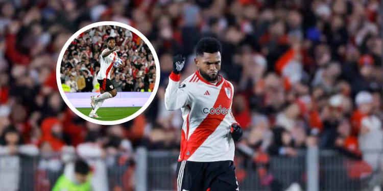 No la pasó bien, la confesión de Miguel Ángel Borja tras su regreso con gol en River Plate