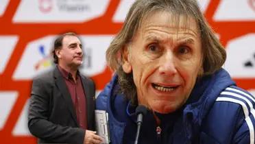 Néstor Lorenzo y Ricardo Gareca Foto: Marca y AFP