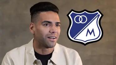 Radamel Falcao en una entrevista