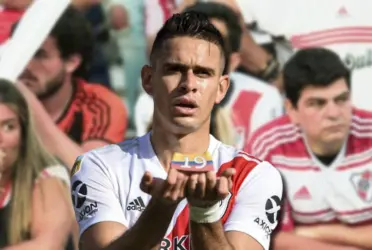 Rafael Santos Borré, delantero colombiano.
