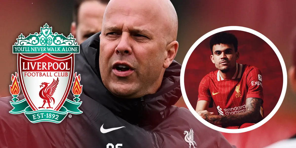 Arne Slot y el otro colombiano que tiene en carpeta para el Liverpool Foto: LFC y Escudoteca