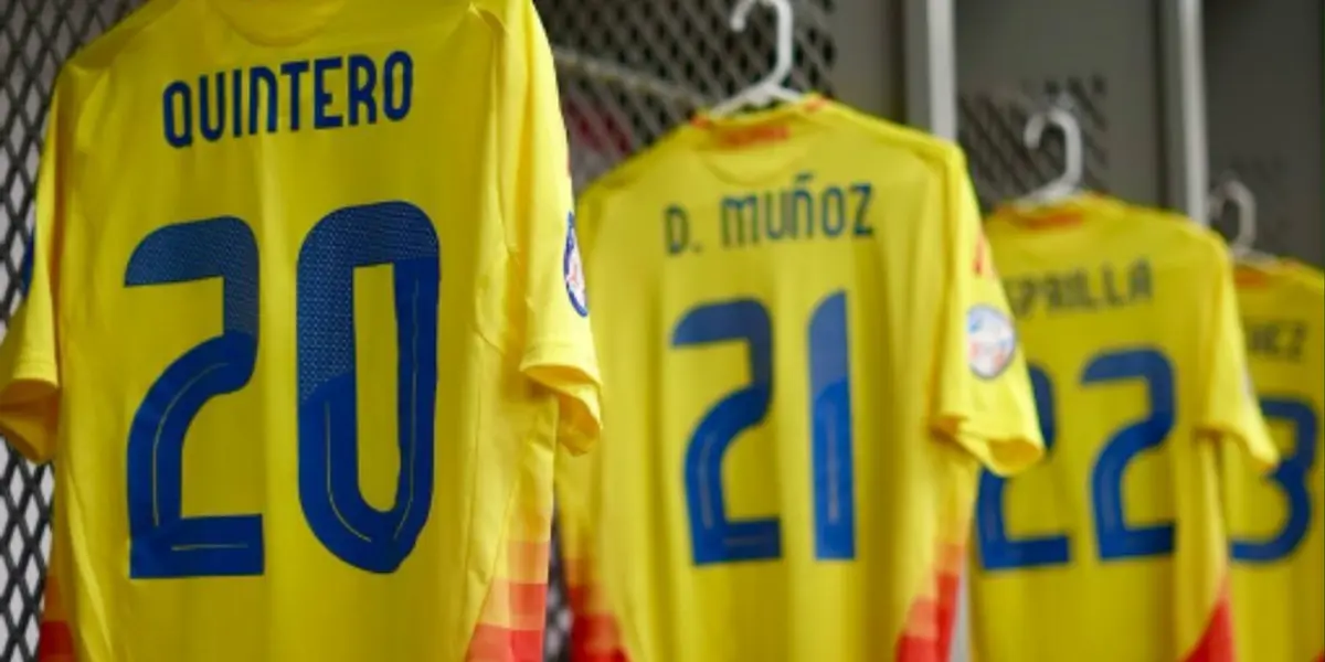 Camiseta de la Selección Colombia. Foto: redes de la Selección Colombia.