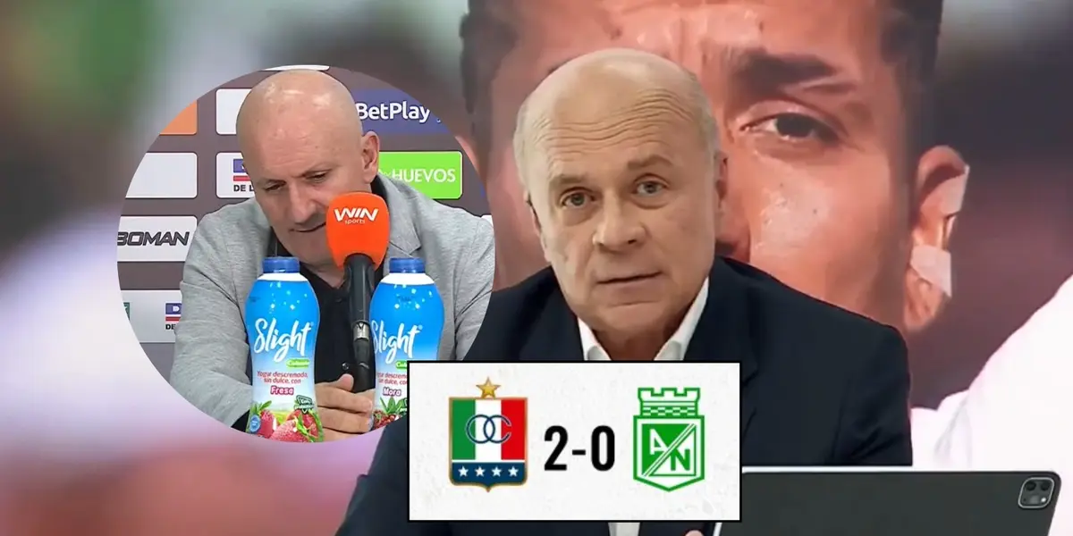 Carlos Antonio Vélez hizo un análisis profundo de lo que pasó con Atlético Nacional frente a Once Caldas.