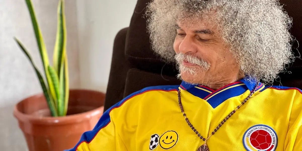 Carlos Valderrama Foto: Carlos Valderrama en redes sociales