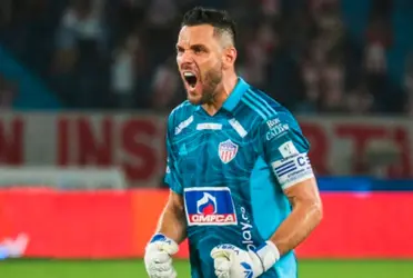 El arquero uruguayo no ha jugado con Junior de Barranquilla en los últimos cuatro partidos.