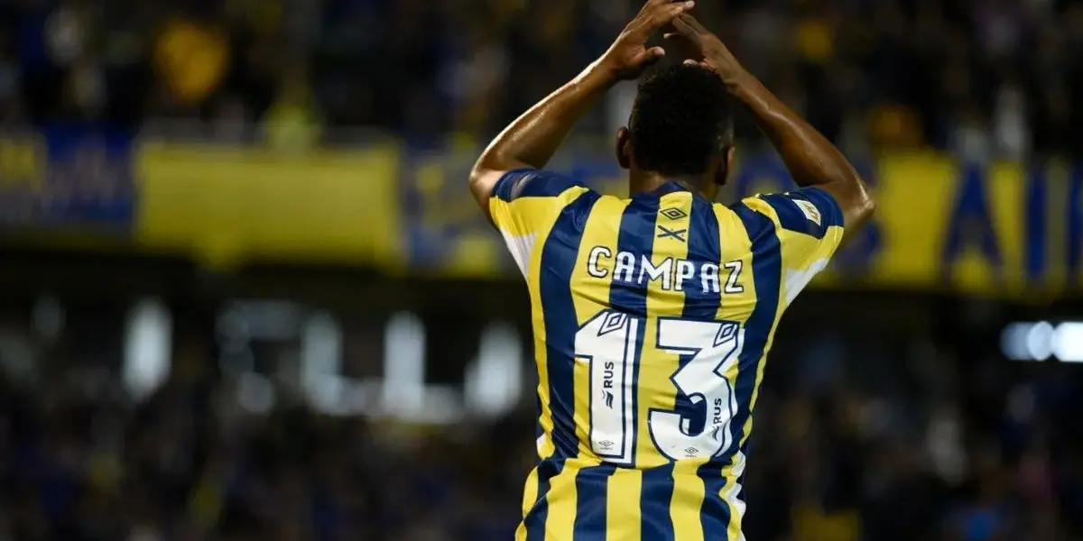 El colombiano volvió a anotar ante Arsenal de Sarandí.