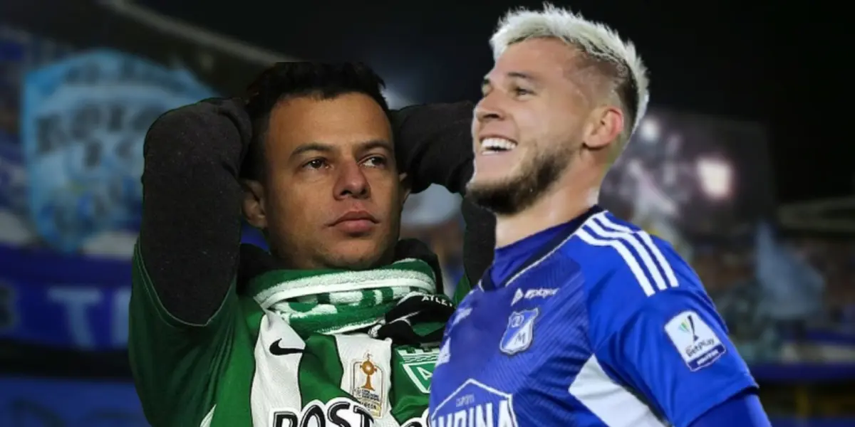 El defensor costarricense le alegró la noche a todos los hinchas de Millonarios.