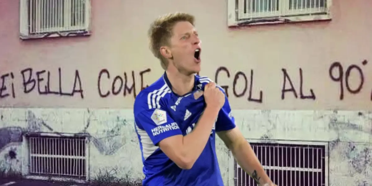 El defnsor central se convirtió en el héroe de la noche bogotana en el suspiro final.