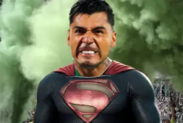 El delantero del ‘Verde’ es una de las grandes figuras del compromiso al término del primer tiempo.