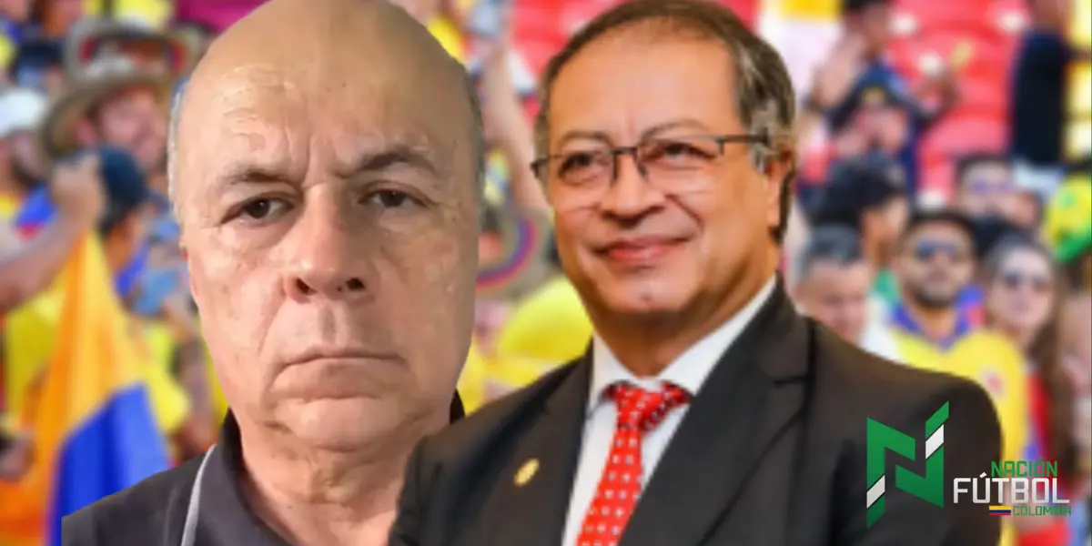 El desconocimiento público que el polémico periodista no gusta para nada del actual presidente de Colombia.