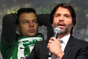 El directivo del ‘Verde’ publicó pantallazos de los mensajes que recibe por parte de los hinchas.