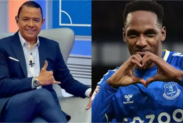El exdelantero de la Selección Colombia escudó al defensor del Everton basándose en su experiencia en las canchas.