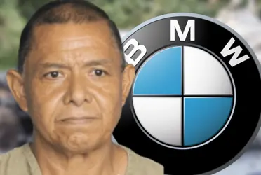 El exfutbolista chocó un carro de gama alta.