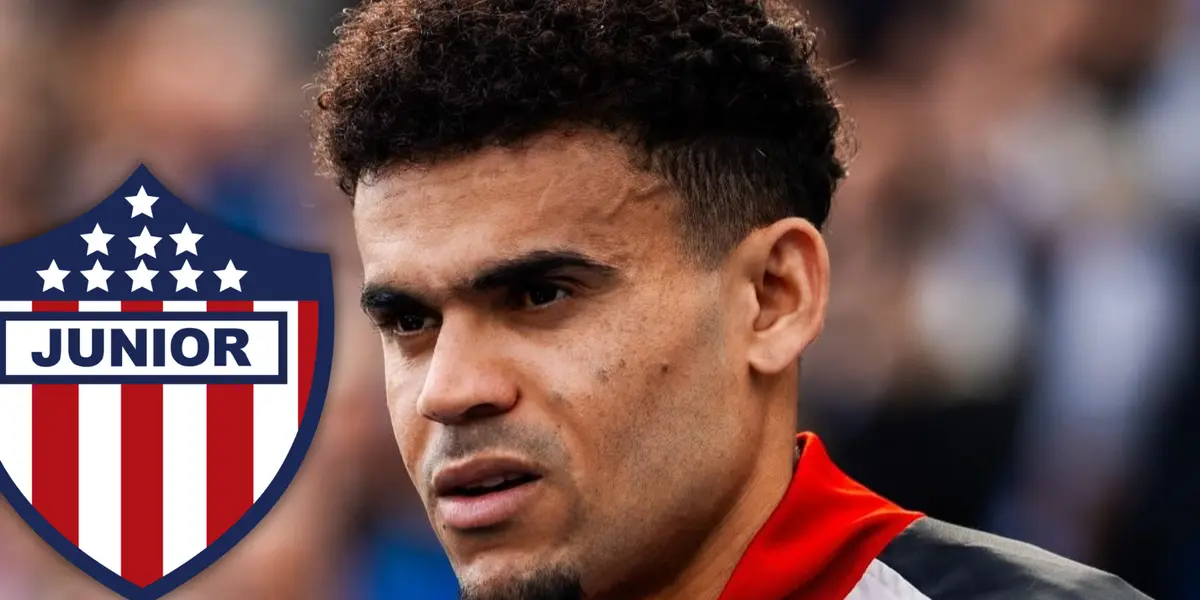 El Junior celebra el título de Díaz: ¡Orgullo 'Tiburón' desde Barranquilla! Foto: Luis Díaz y Escudoteca