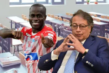 El presidente colombiano anunció una iniciativa que le podría interesar al exjugador.