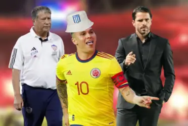 El volante colombiano aterrizó en Argentina y no dudo en mandarle un recado a su extécnico.