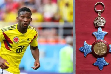 El volante colombiano del Crystal Palace conoció a una importante figura inglés.