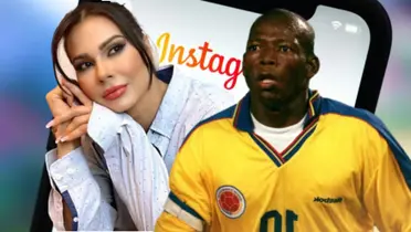 Esperanza Gómez y Faustino Asprilla.