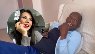 Esperanza Gómez y Faustino Asprilla. Foto: redes de Esperanza Gómez y Faustino Asprilla.