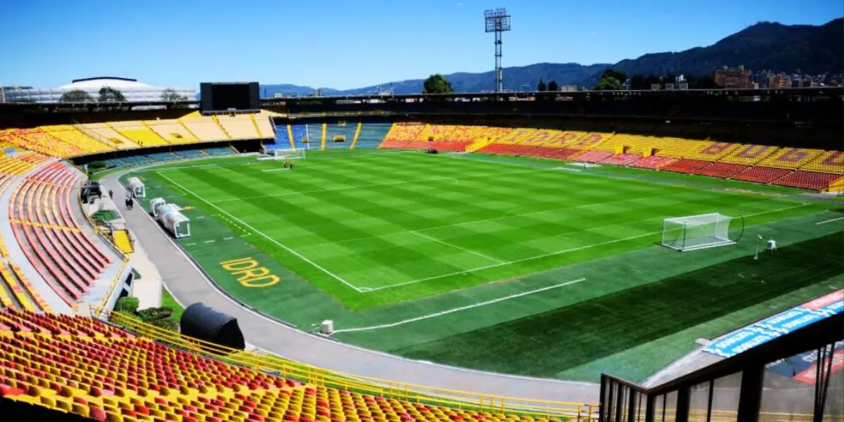 Estadio El Campín. Fotos: redes de Acaldía de Bogotá.