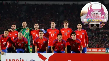 Este jugador de Chile se desconcentró para ir a un circo. Foto: ANFP y Circo Los Tachuelas