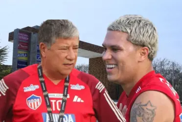 Este personaje usó la derrota de Junior ante Medellín para burlarse del entrenador.