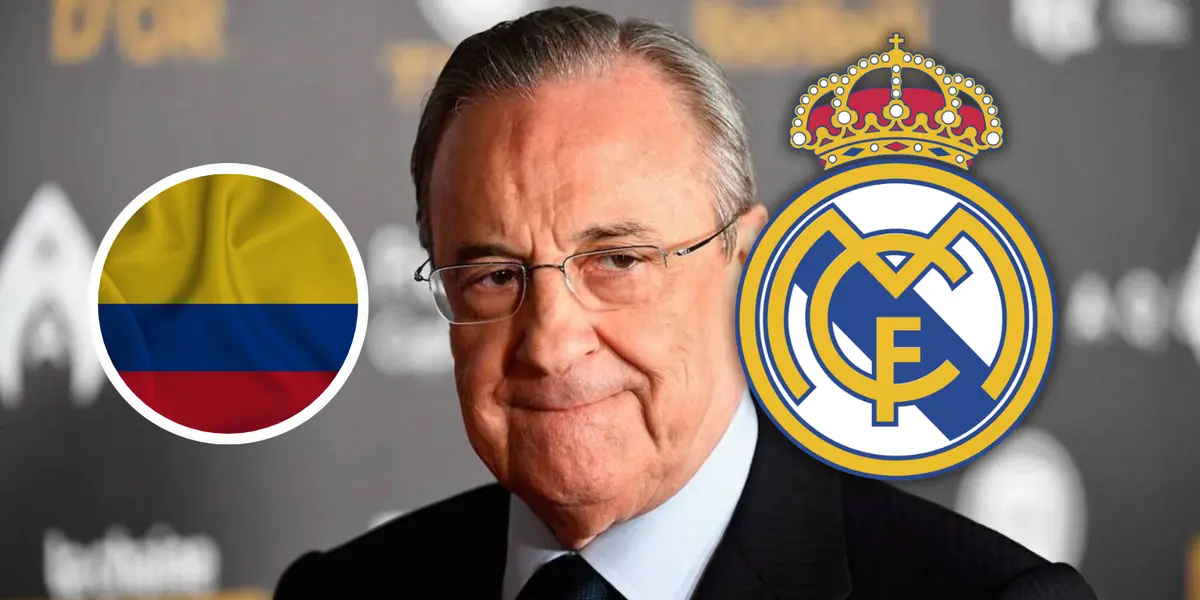 Florentino Pérez y la joya colombiana que podría perder