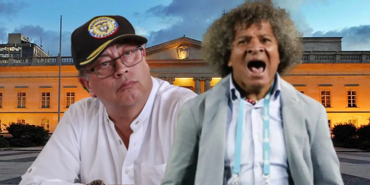 Gustavo Petro y Alberto Gamero.